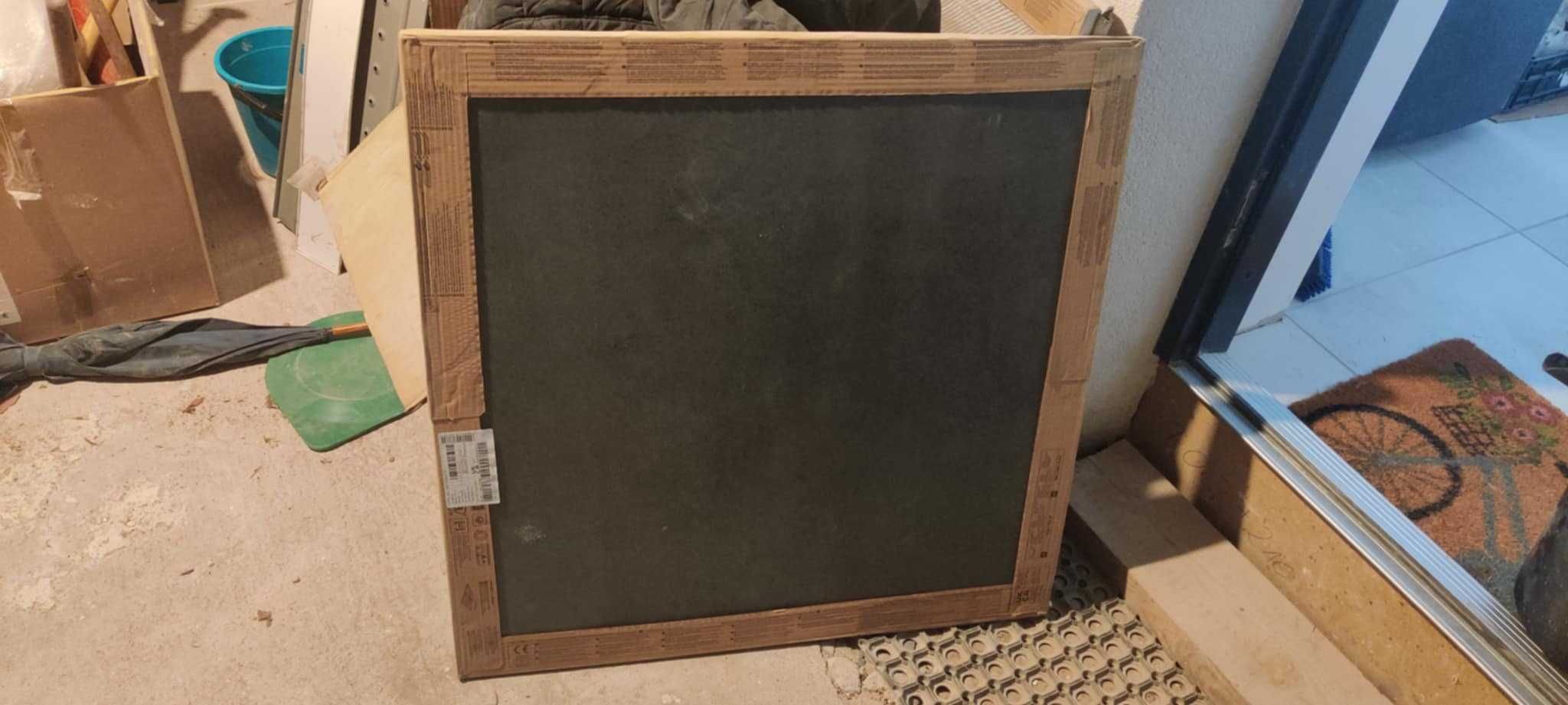 gres colin anthracite mat rectified 59,8x59,8 cersanit