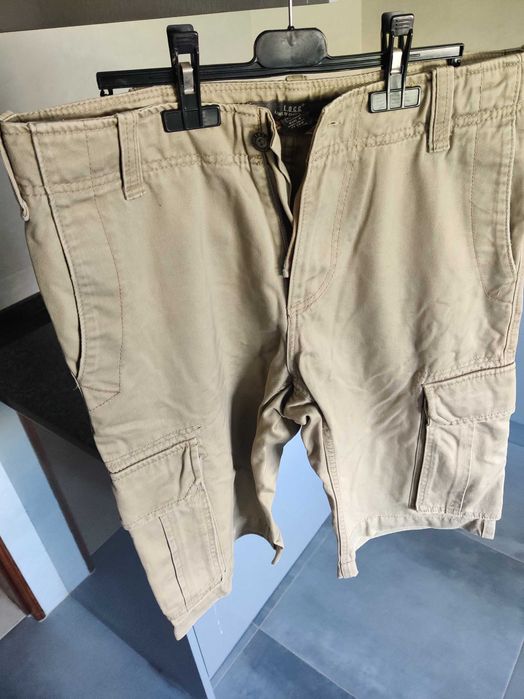 Bermudas senhora creme
