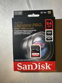 Karts SD SanDisk 64Gb