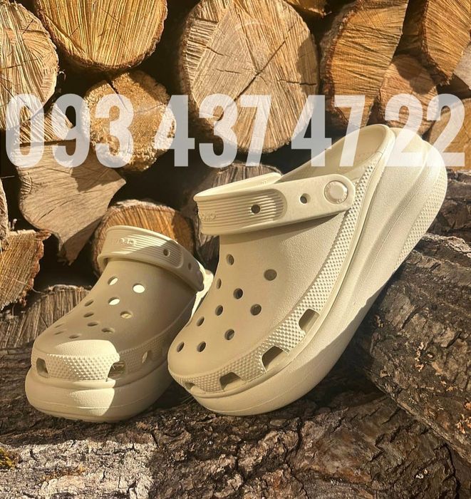 Жіночі Крокси Crocs Classic Crush Clog на  Платформі Топ Продажів!