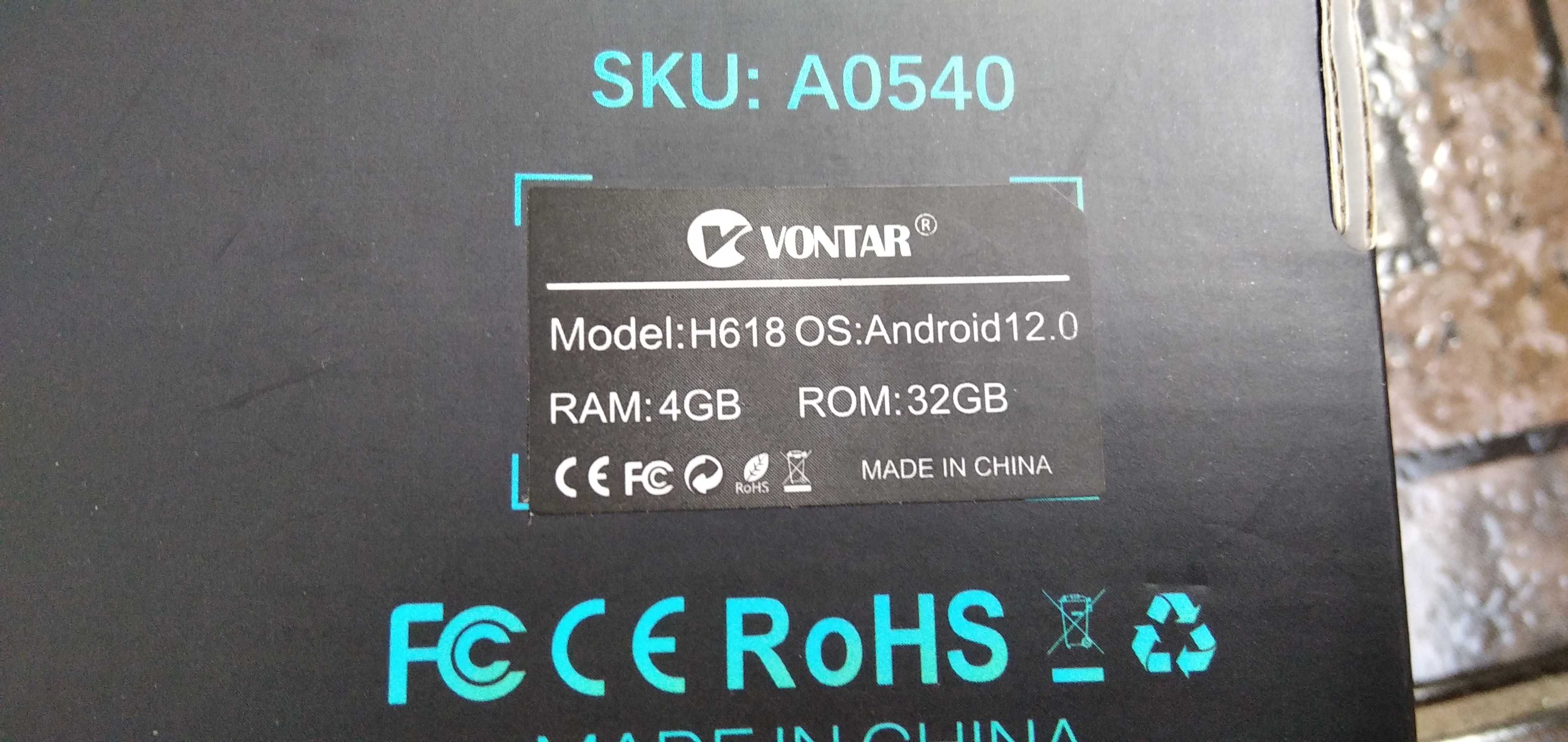 ТВ бокс приставка VONTAR H618 4/32 GbAndroid 12 TV Box Allwinner H618