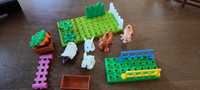LEGO DUPLO zestaw farma 5 zwierząt + 2 płytki konstr