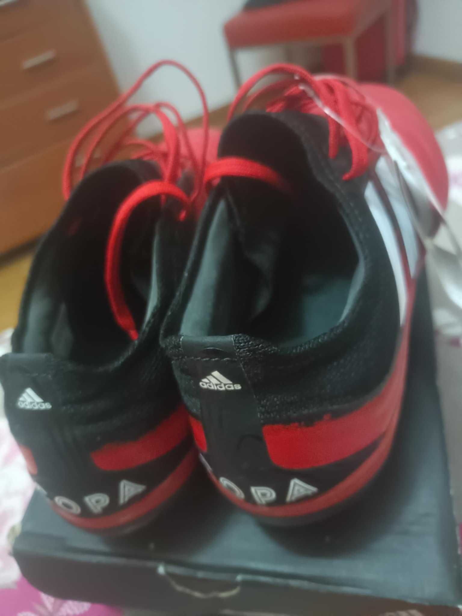 Adidas Copa 20.1 FG em couro profissional