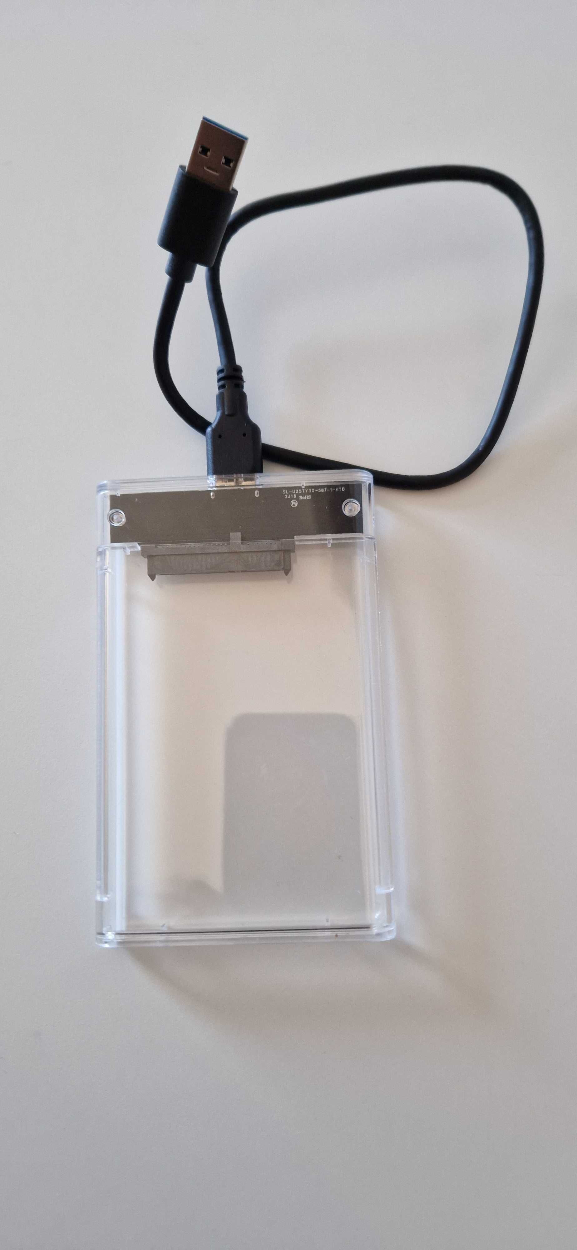 Caixa para Disco externo cabo USB 3.0