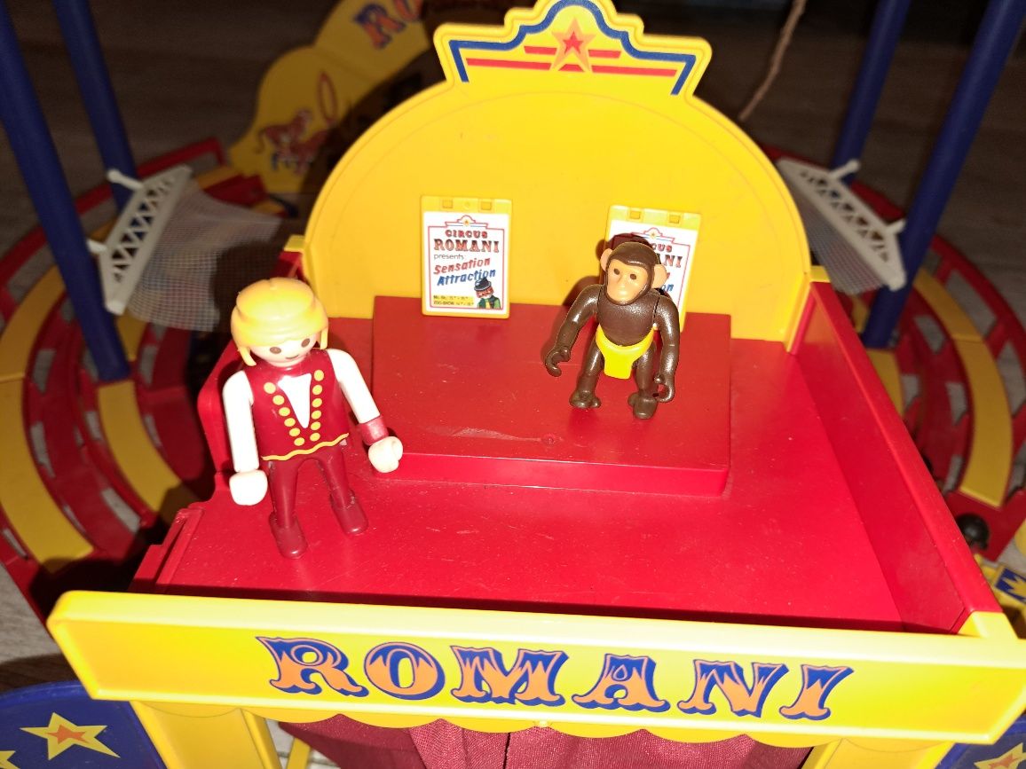 Playmobil duży zestaw cyrk Romani