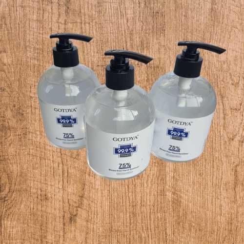 Гель санитайзер (антисептик) для рук с дозатором 500 мл., -99,9% бакте