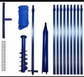 Wiertnica ręczna studnia 130mm/14m + Szlamówka