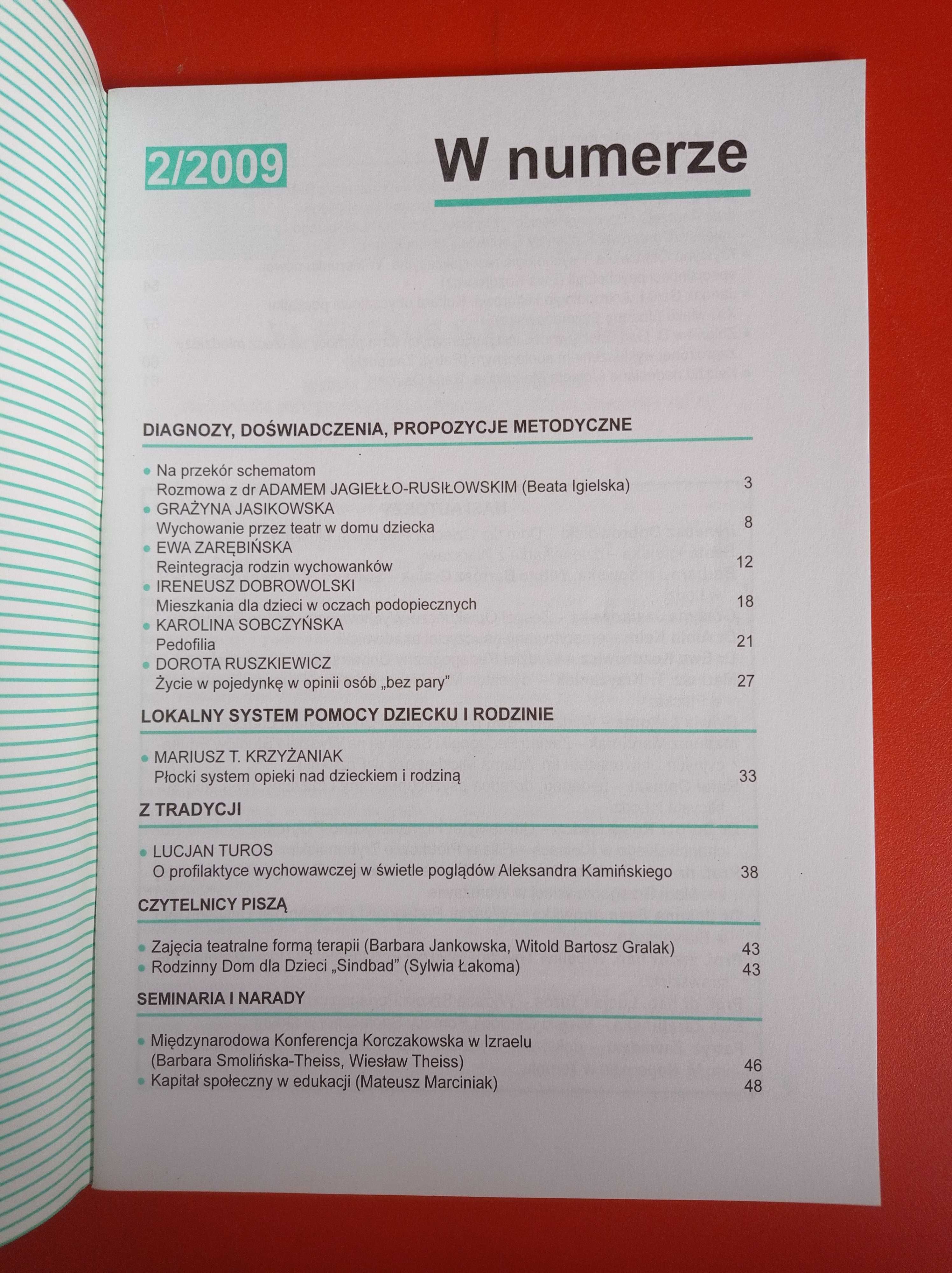 Problemy opiekuńczo-wychowawcze, nr 2/2009, luty 2009