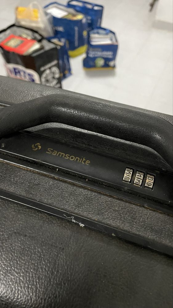 Mala de vigem samsonite