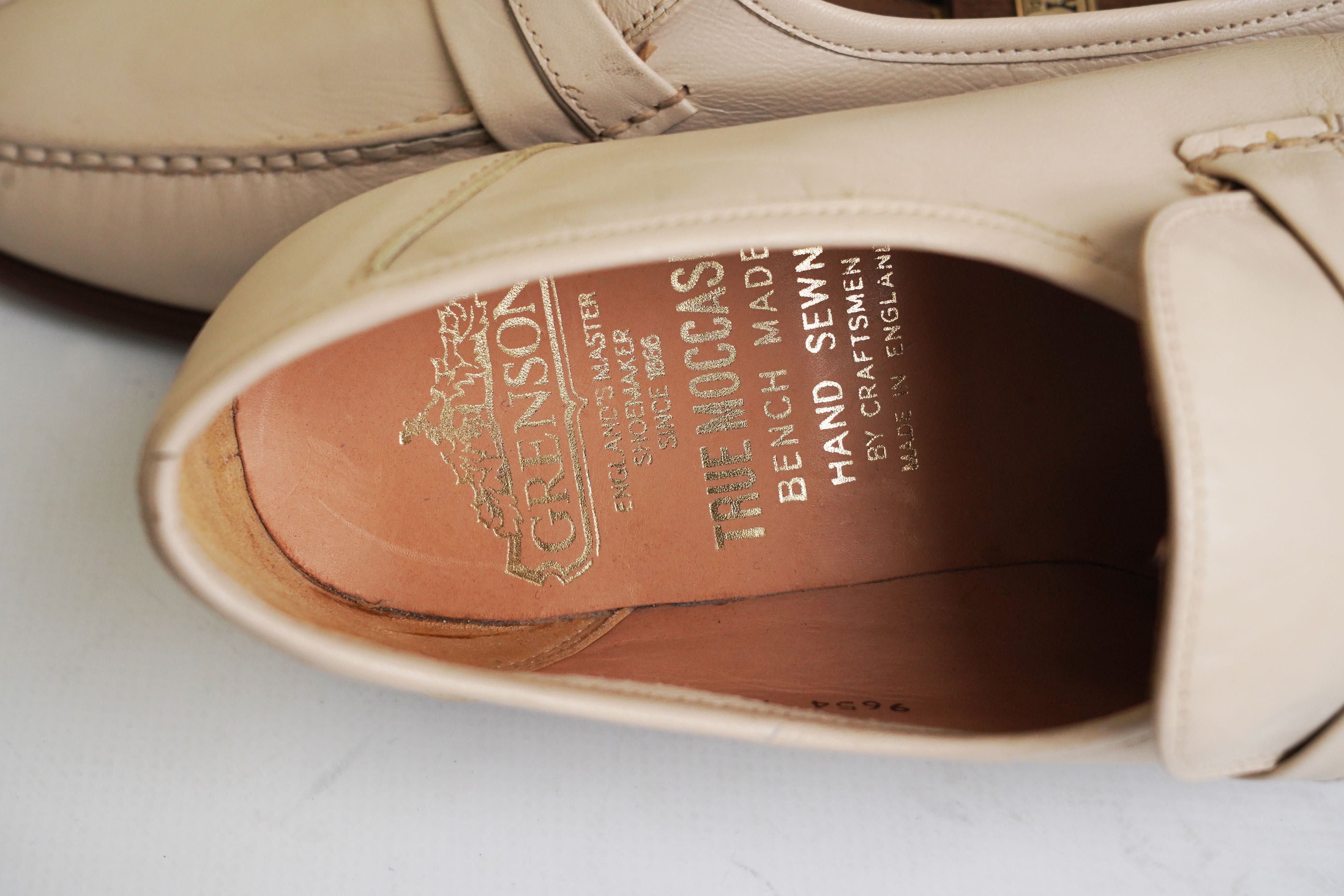лофери шкіряні туфлі Grenson England розмір 41-42
