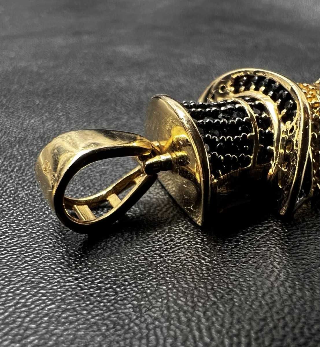 Niesamowita Złota Zawieszka Czaszka 585 6,86g