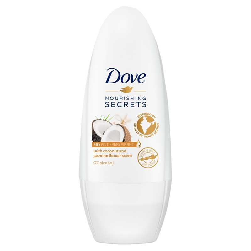 DOVE Care Kokos Jaśmin Antyperspirant w kulce 48H kokos jaśmin 50 ml