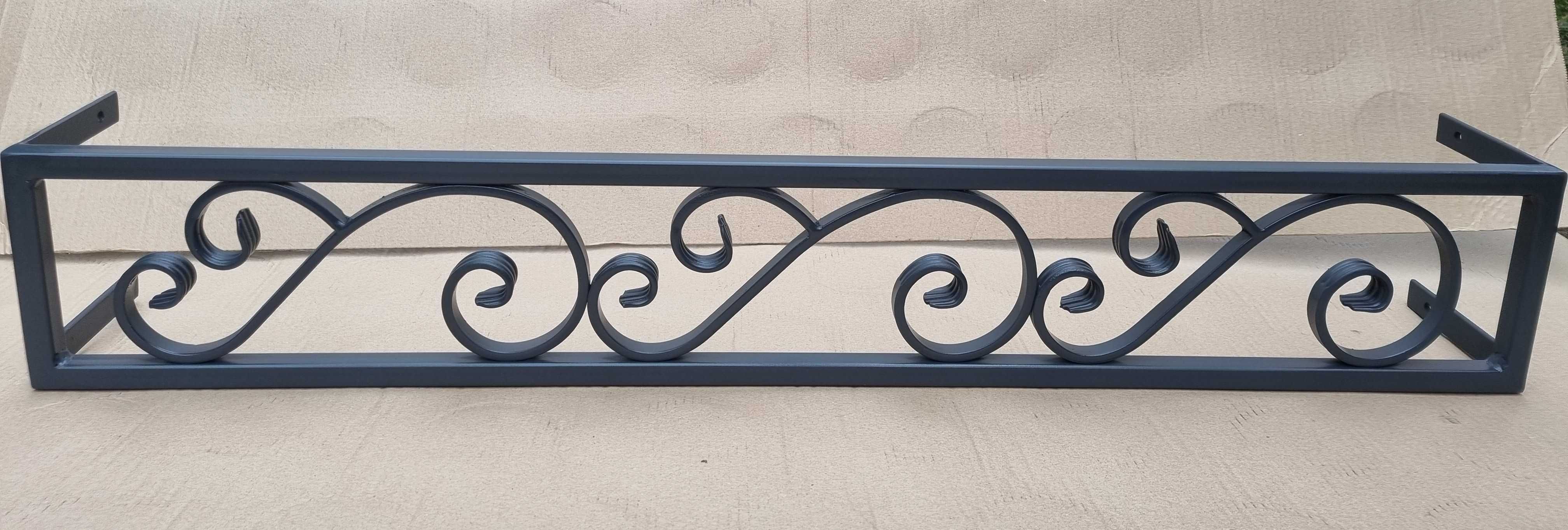 Kwietnik płotek barierka na parapet zewnętrzny do skrzynki 009