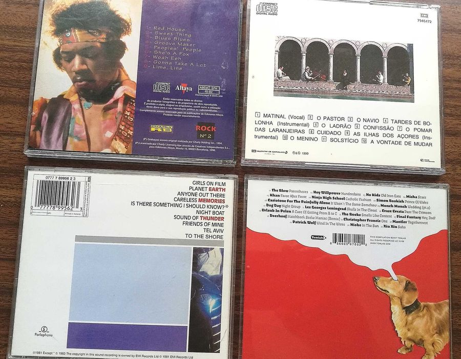 3 cd's originais