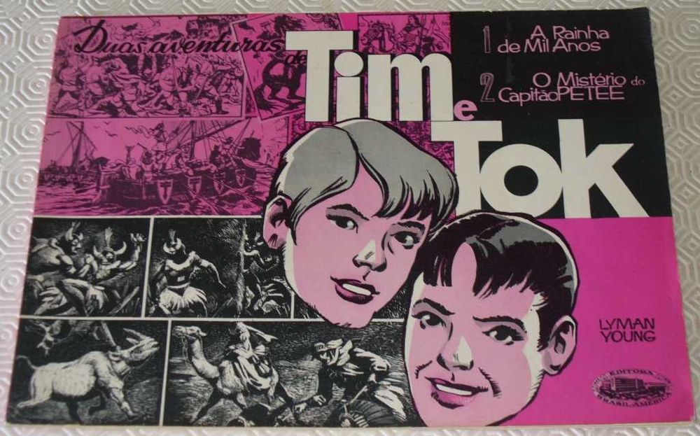 TIM e TOK (Tim Tyler) - Lyman Young - 3 Albuns Ebal (Brasil) completo