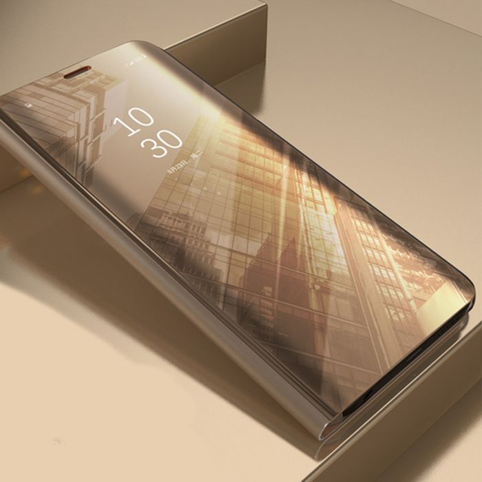 Etui Smart Clear View Do Samsung Galaxy S8 Plus G955 Złoty