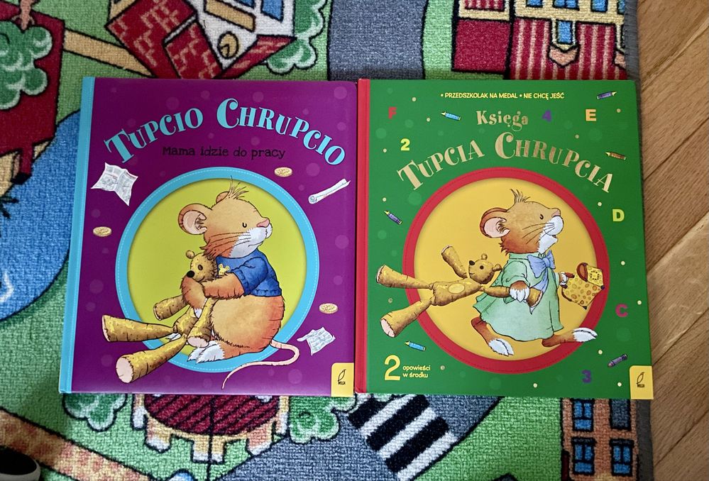Tupcio Chrupcio dwie ksiazeczki