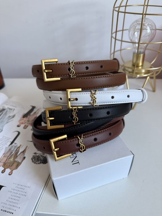 Popularny pasek w różnych kolorach w stylu YSL