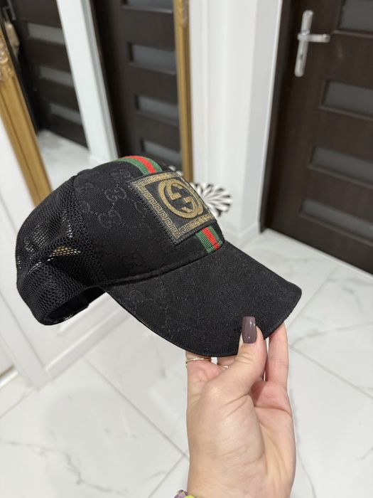 Czapka z daszkiem gucci stylowa modna bejsbolówka