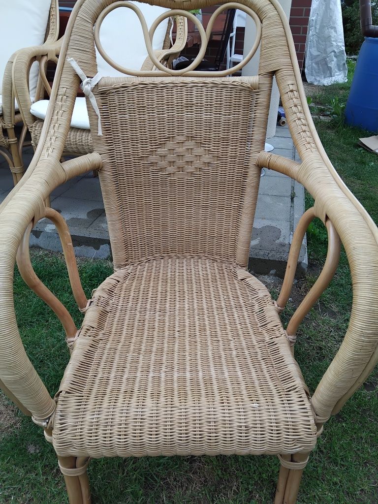 Meble naturalny rattan