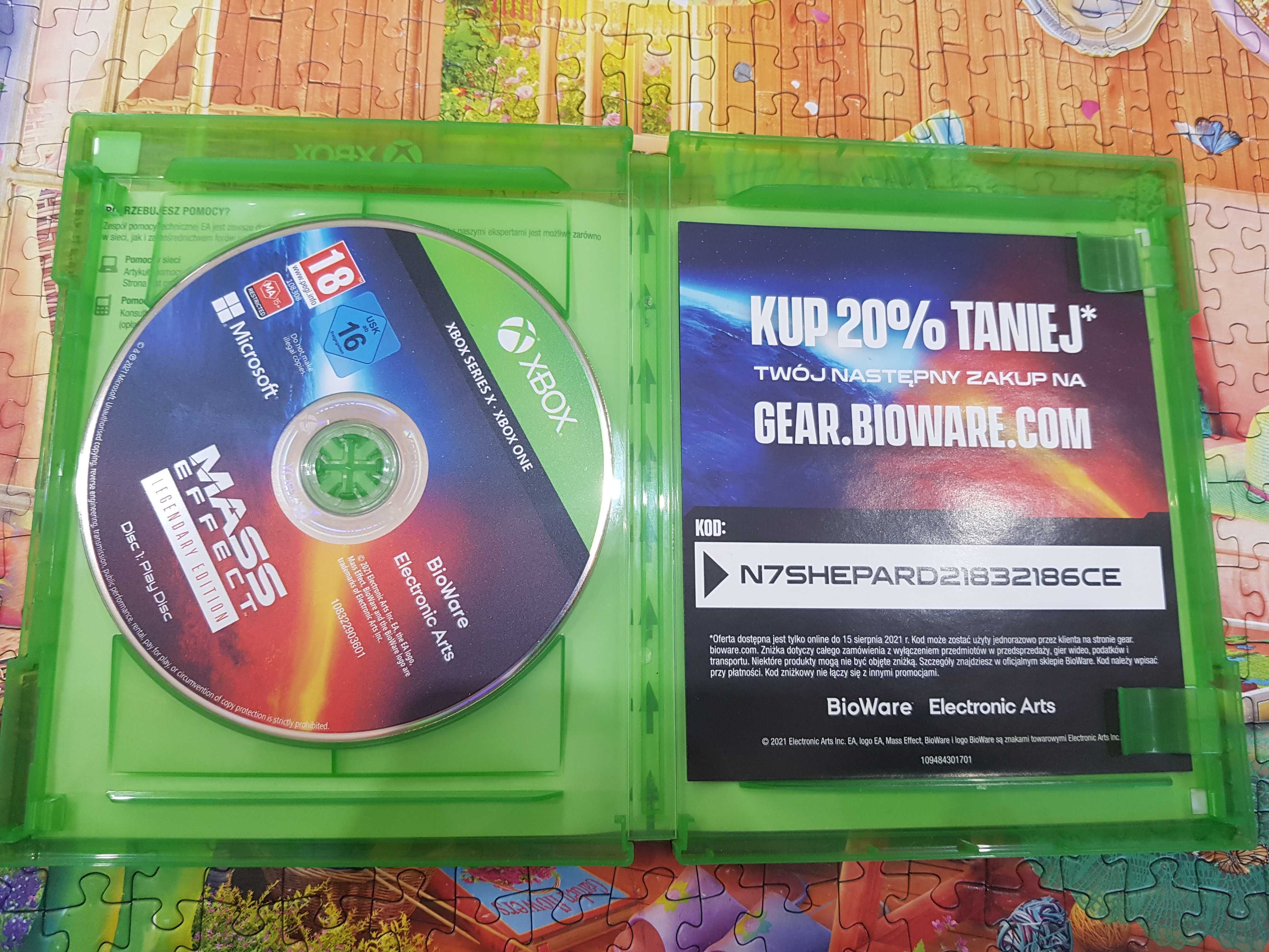 Mass Effect Edycja Legendarna Xbox One Sklep Iława