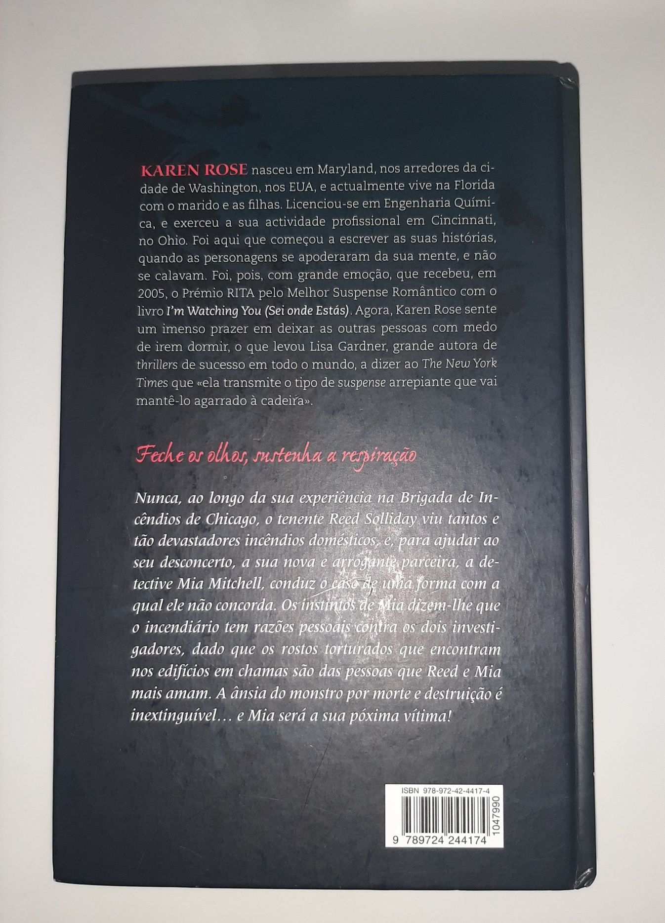 LIVRO "Chegou a tua hora" de Karen Rose