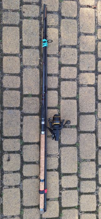 Wędka Konger TURION FEEDER 360/150, kołowrotek CT Carp&Feeder 940 FD/F