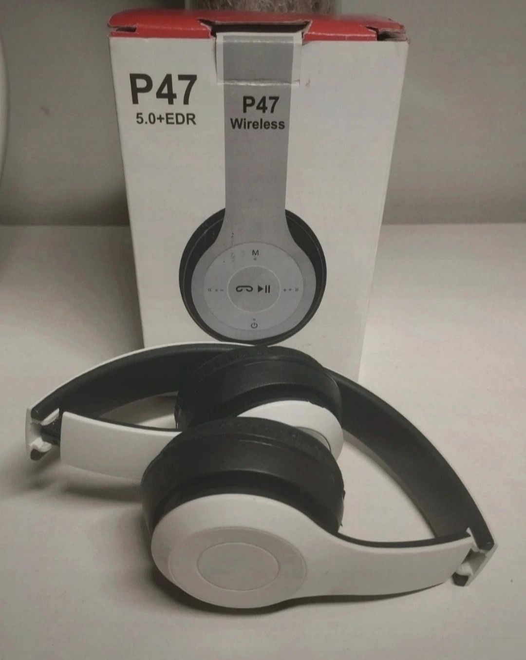 Bezprzewodowe słuchawki P47 Wireless Bluetooth 5.0+EDR