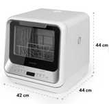 Посудомийна машина Klarstein Amazonia Mini 10032679 біла з сріблястим