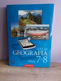 Atlas geograficzny klasy 7-8