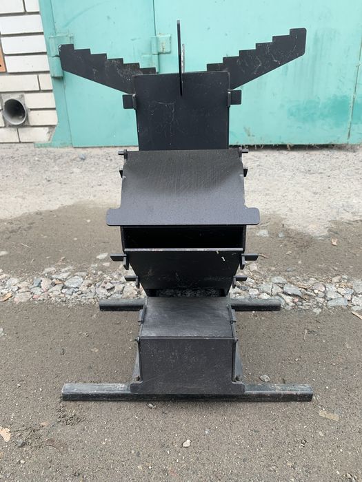 Турбопечь щепочница длядачи,кемпинга,рыбалки.