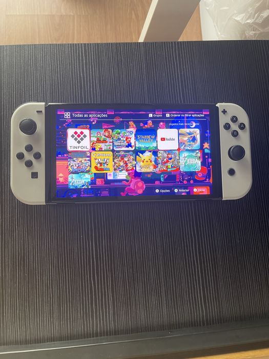Nitendo Switch Oled DESBLOQUEADA NOVA!!!