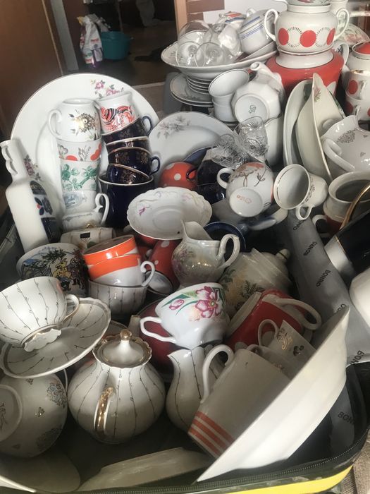 Фарфоровая посуда СССР.тарелки чашки, блюдца и др.