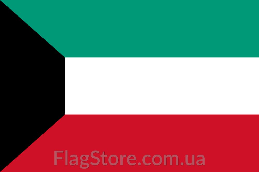 Флаг Иордании, Кувейта, Малайзии, прапор Йорданії, Кувейту, Малайзії