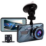 Wideorejestrator Rejestrator Jazdy Z Kamerą Cofania Dual Lens Super Hd