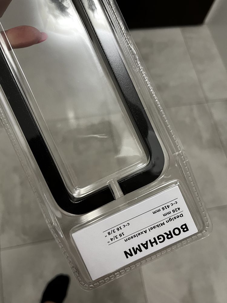 Uchwyt do szafy pax czarny ikea
