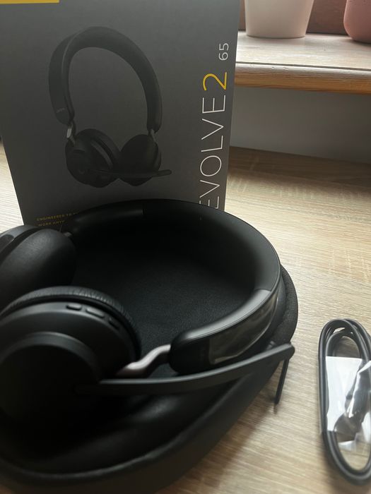 Nauszne słuchawki bezprzewodowe Jabra Evolve 2 65