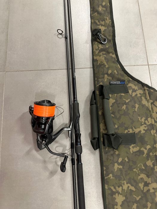Wędka Shimano TX Ultra 13ft + kołowrotek Shimano Ultegra XR XTD