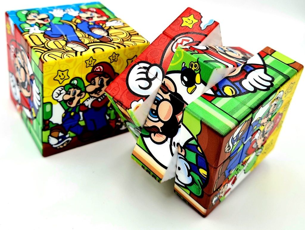 Nowa kostka logiczna w stylu Rubika Super Mario - zabawki