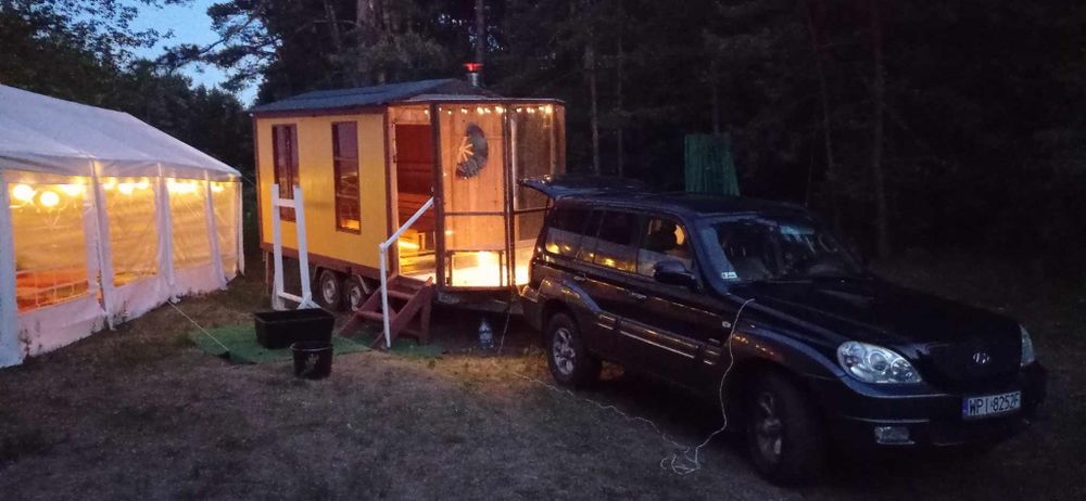 Sauna Mobilna duża do 15 osób - wynajem