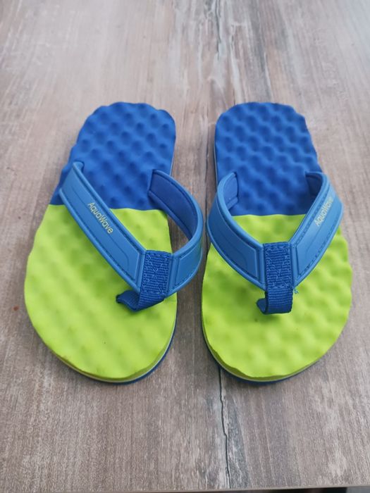 Klapki japonki do wody dziecięce AquaWave długość 19 cm