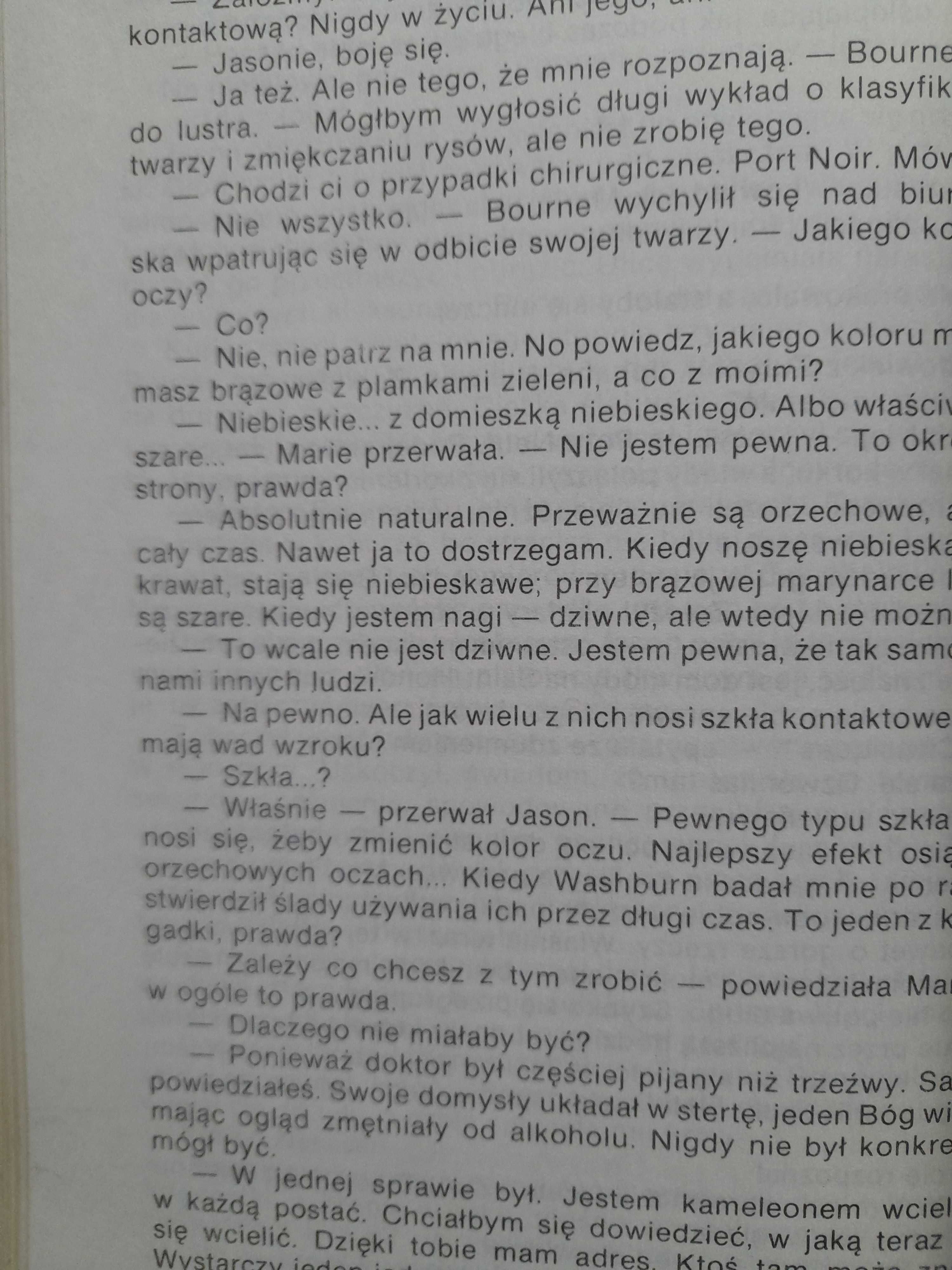 Tożsamość  Bournea Robert Ludlum