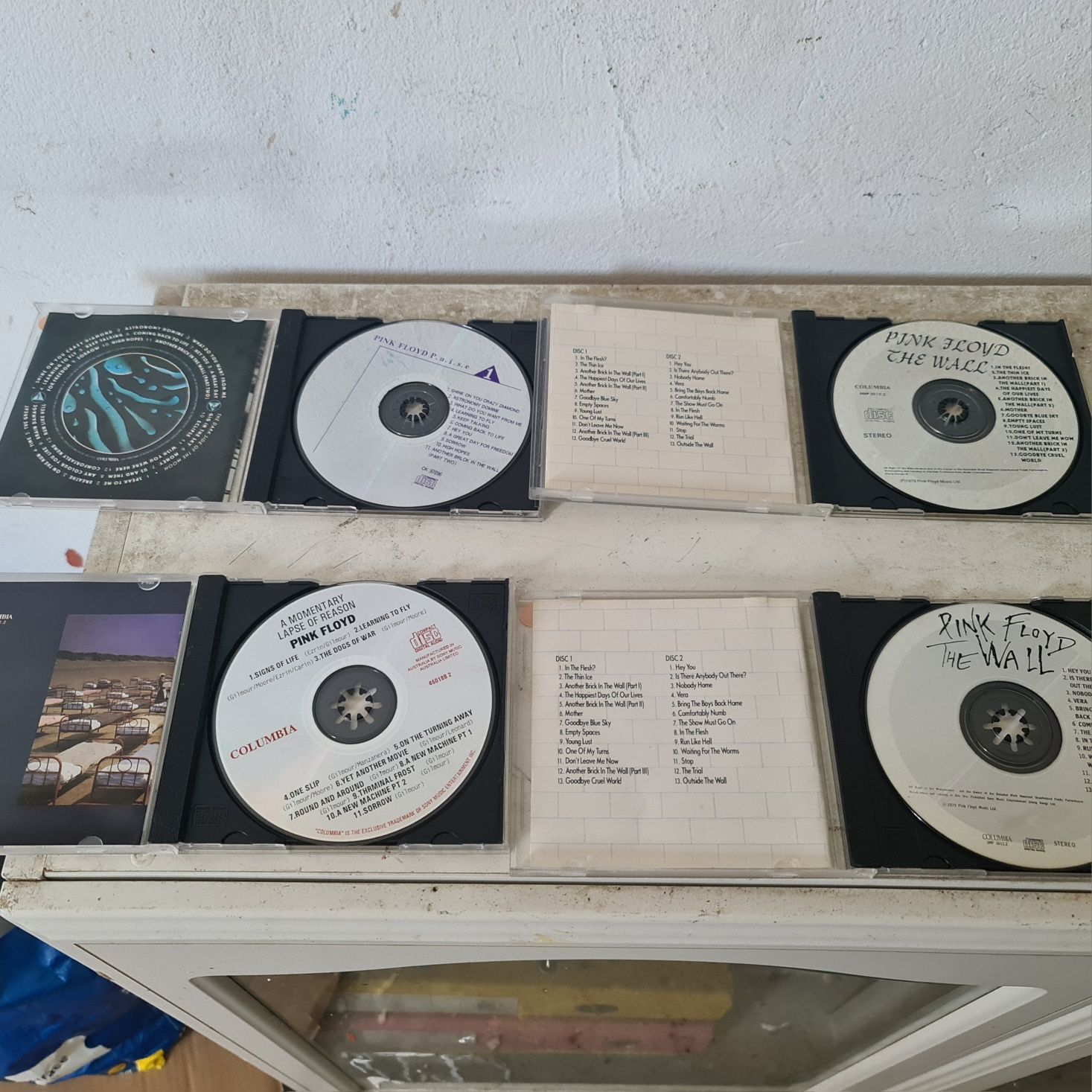 Cds de música Pink Floid ler descrição