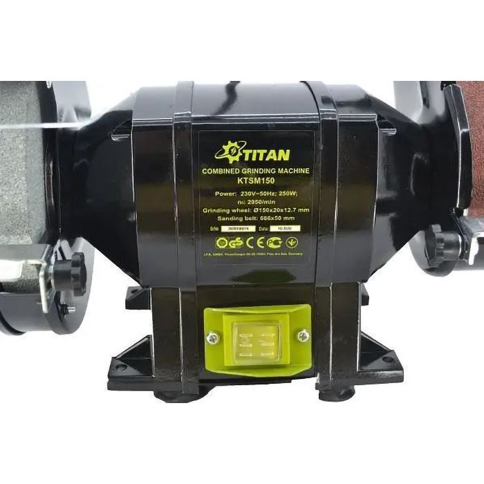 Точило с лентой TITAN KTSM150 LED | Гарантия 1 год!!!