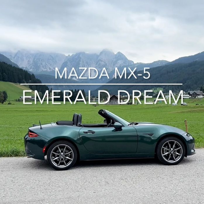 Mazda MX-5 Mazda MX-5 ND 2.0 Automat • Unikalny kolor EMERALD METALLIC • BOSE