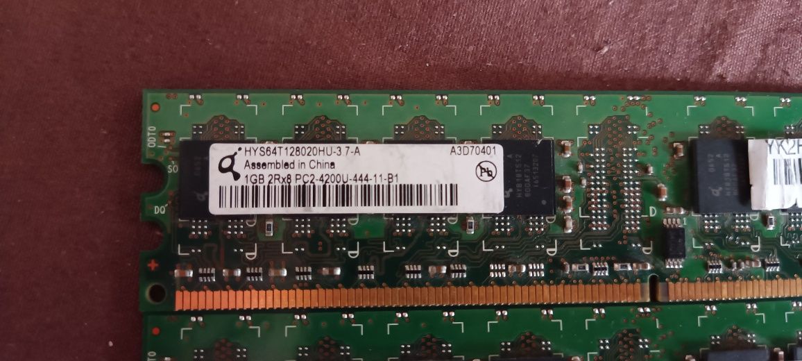 Оперативна пам'ять DDR2/1G 4 шт