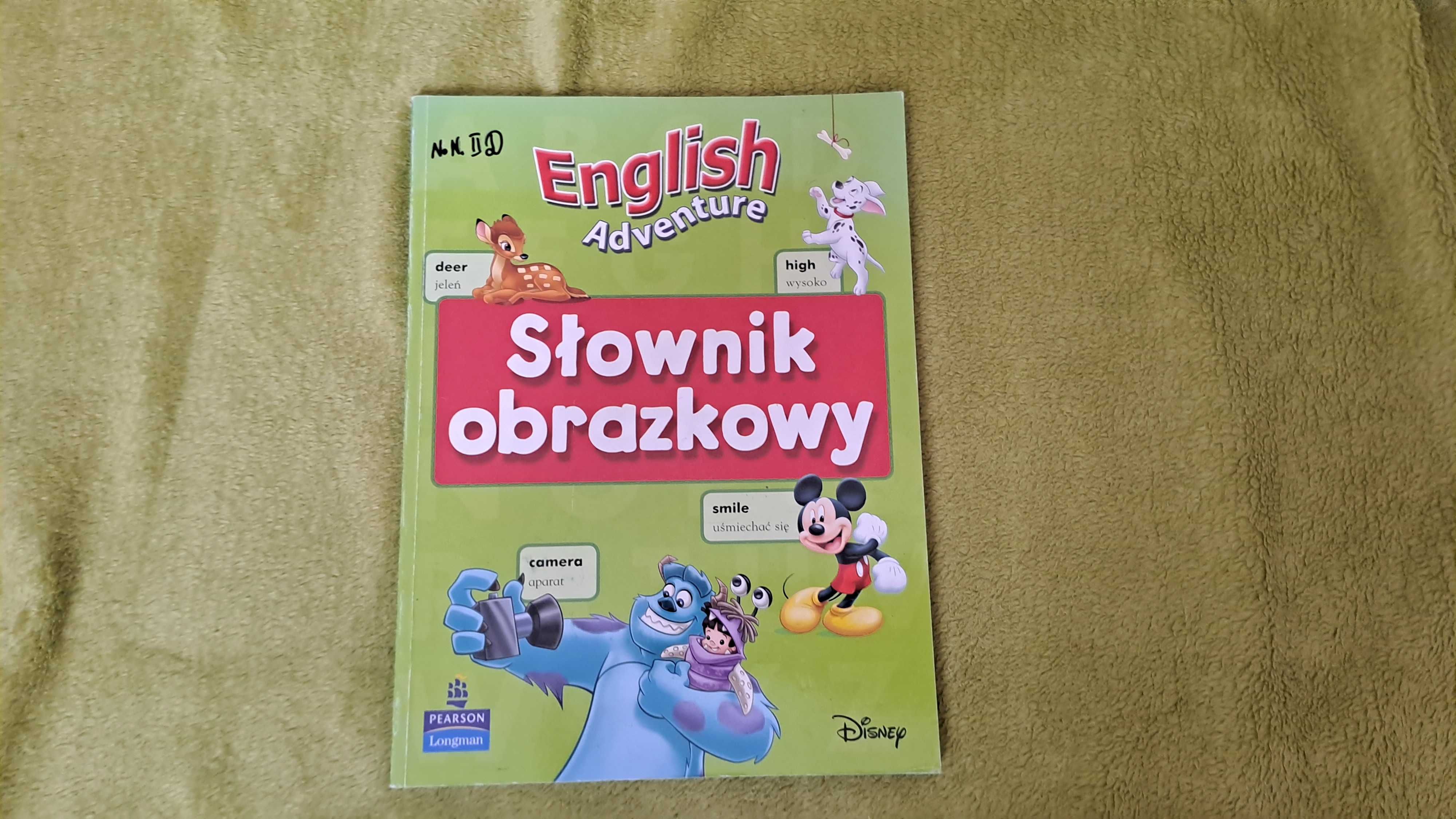 do nauki języka angielskiego, słownik obrazkowy english adventure Pers