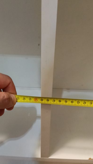 Wieszak tapicerowany szary szafka na buty połysk