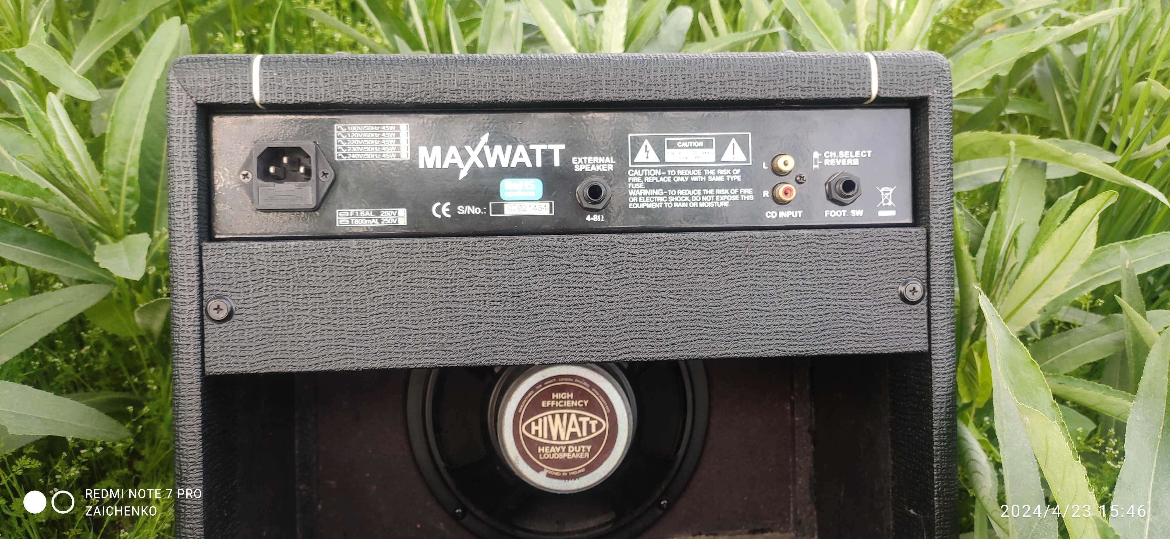 Hiwatt Maxwatt G20R