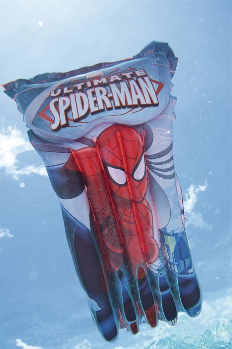 Homem aranha -  Colchão insuflável - Bracadeiras criança - NOVO